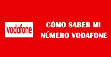Cómo saber mi número vodafone